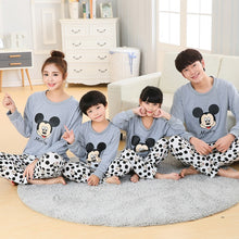 Load image into Gallery viewer, Family Matching Pajamas Cotton USA Russia Autumn Winter Chiristmas Pajamas Matching Family Outfits Mother Mommy and Me Dresses