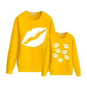 New Mother Daughter sweaters clothes mom and me family outfits kids children baby women girls soft cotton Sweatshirt Tops