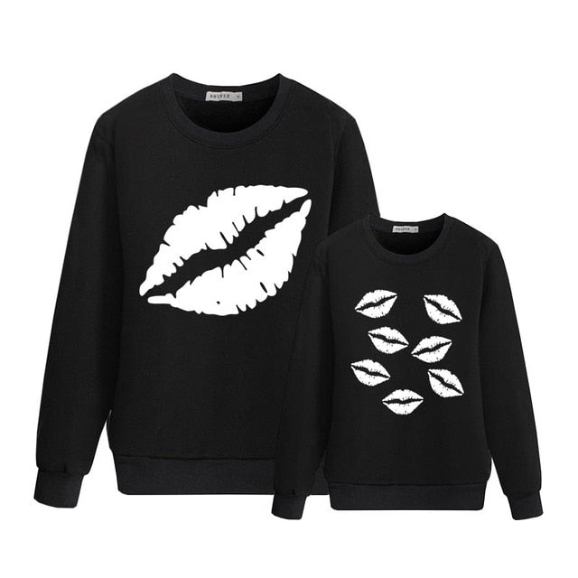 New Mother Daughter sweaters clothes mom and me family outfits kids children baby women girls soft cotton Sweatshirt Tops