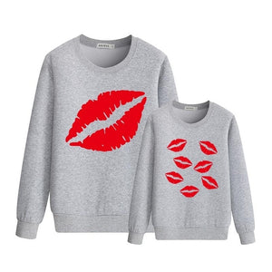 New Mother Daughter sweaters clothes mom and me family outfits kids children baby women girls soft cotton Sweatshirt Tops