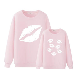 New Mother Daughter sweaters clothes mom and me family outfits kids children baby women girls soft cotton Sweatshirt Tops